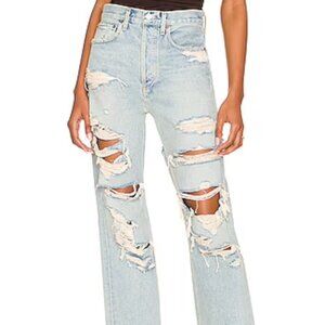 90's Mid Rise Loose in Unhinged AGOLDE Color: Unhinged Size26